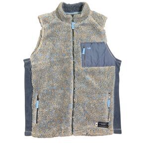 Southern Marsh Blue Ridge Sherpa Vest Men’s Size Large Full Zip